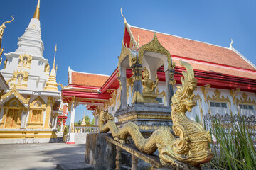 The architecture of Thai Buddism Temple
