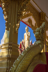 The architecture of Thai Buddism Temple