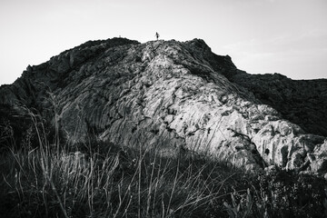 Charge for the summit at dusk © Jon