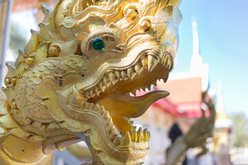 The architecture of Thai Buddism Temple