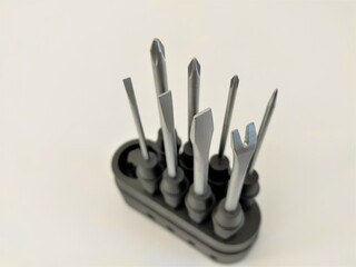 ドライバー工具と白い背景2