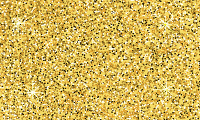 Golden glitter abstract texture background with shiny sparkle