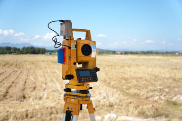 Geodetic device. Total Station Theodolite and Electronic Distance Meter. Cadastral Surveys. Survey...