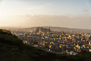 Edinburgh City Sunset
