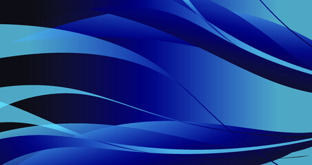 Abstract blue background with lines