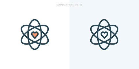 Core value icon for your website, logo, app, UI, product print. Core value concept flat Silhouette vector illustration icon. Editable stroke icons set. EPS file