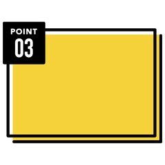 yellow folder with a sign