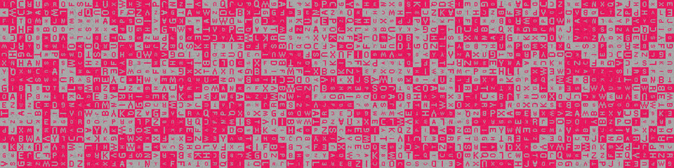 Abstract Geometric Pattern generative computational art illustration