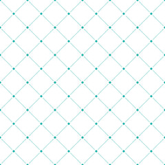 Fototapeta premium Geometric dotted vector light blue and white pattern. Seamless abstract texture for wallpapers and backgrounds