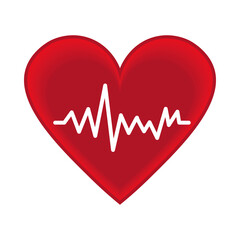 medical heartbeat icon