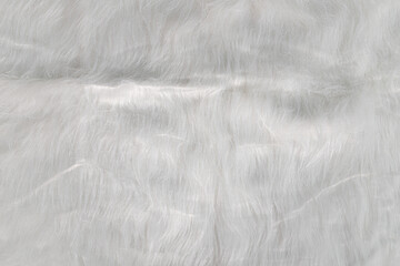 white soft hair texture