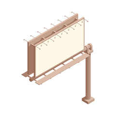 Billboard Isometric Icon