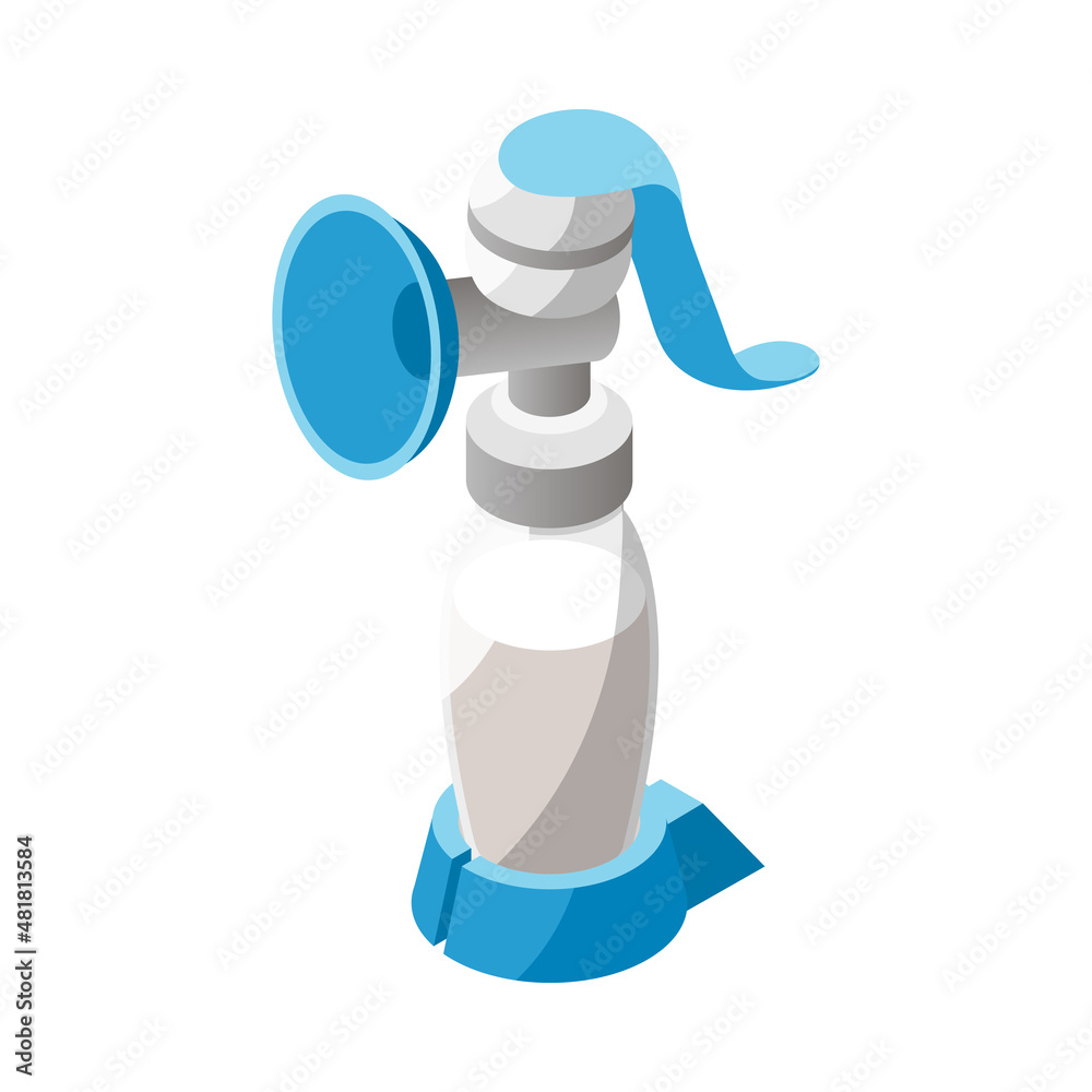 Poster breast pump icon