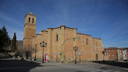 Fototapeta na wymiar Concatedral de San Pedro, Soria, Castilla y león, España