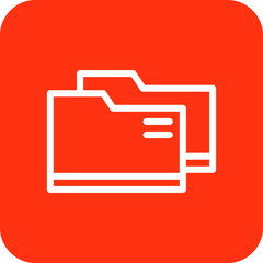 Folder Vector Icon Design Illustration