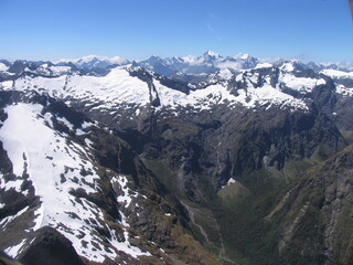 ニュージーランド、青空