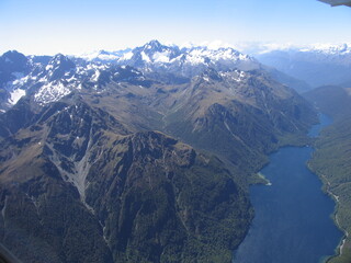 ニュージーランド、青空