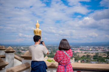 Travel to pay homage to monks in Thailand.