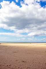 Wales coastline in the summertime.