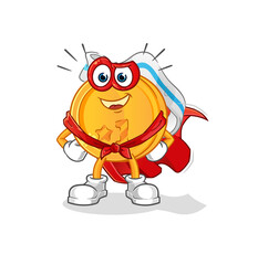 medal heroes vector. cartoon character