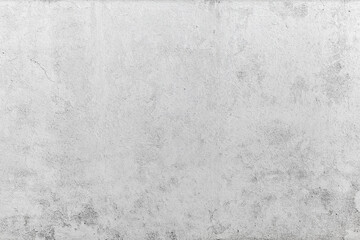 White concrete wall with plastering, flat background texture