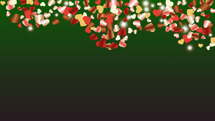 Fantasy Background with Confetti of Glitter Particles. Sparkle Lights Texture.