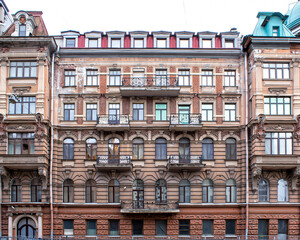 Fototapeta premium Facade building