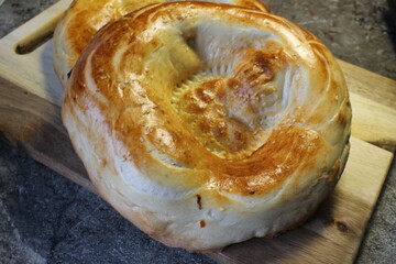 Ruddy asian hot bread