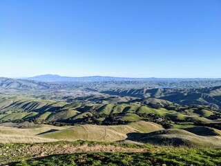 Fototapeta premium landscape with mountains
