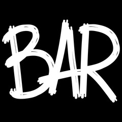 Handwritten fonts for alcohol bar menu words. Drink Names for your business. Bold chalky looking dynamic calligraphy work on the board. bar