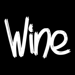 Handwritten fonts for alcohol bar menu words. Drink Names for your business. Bold chalky looking dynamic calligraphy work on the board. wine