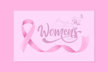 happy international women's day card template