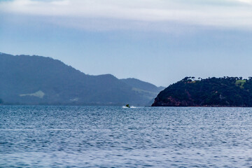 Fototapeta na wymiar Views of the Islands from a charter boat. Bay of Islands, New Zeland