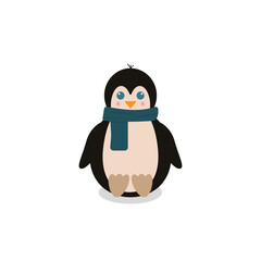 penguin Cartoon Vector Illustration.Baby penguin icon.Cute little penguin. funny