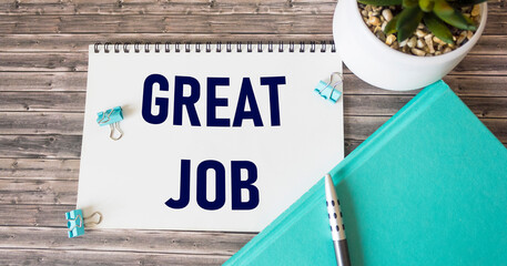 Text sign showing Motivational Icon Great Job. Conceptual photos Great job Well done Good results...