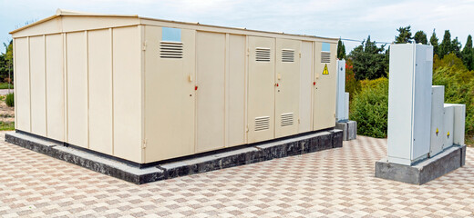 building transformer substation