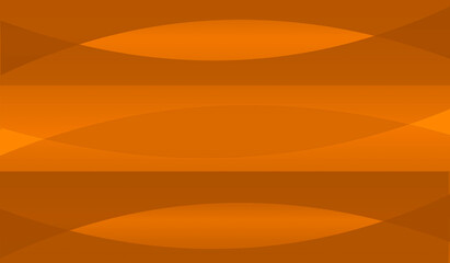 Orange gradient abstract science background with curved pattern graphic