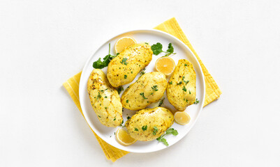 Baked turmeric chicken breast