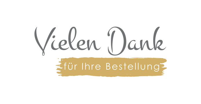 Vielen Dank f&uuml;r Ihre Bestellung