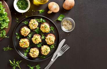 Stuffed mushrooms