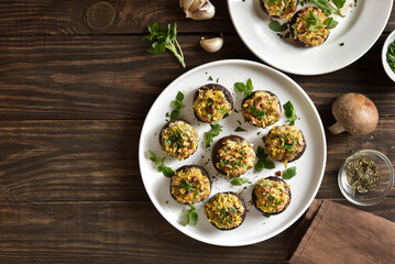 Stuffed mushrooms
