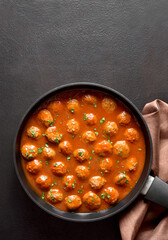 Meatballs with tomato sauce