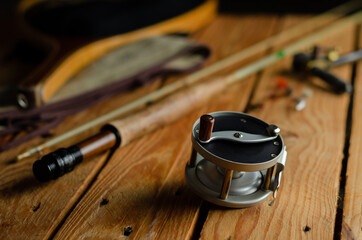 Wędka i kołowrotek