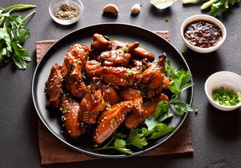 Honey-soy chicken wings