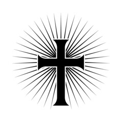 Church Logo template creative icon design isolated on white background