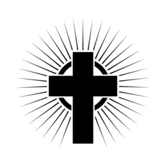 Church Logo template creative icon design isolated on white background