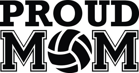 Proud mom vector arts design