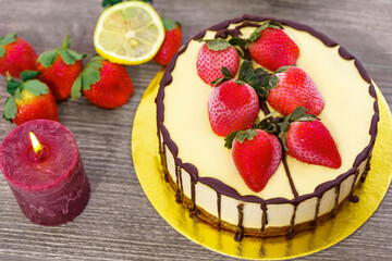 
strawberry cheesecake