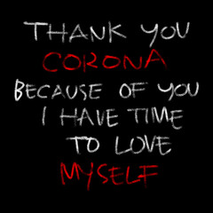 Obraz premium motivational words written by hand with basic colors black and white 