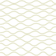 Seamless pattern, wave, brush art, illustration